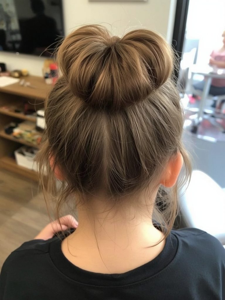 Hair Styles Kids: Bubble Ponytail