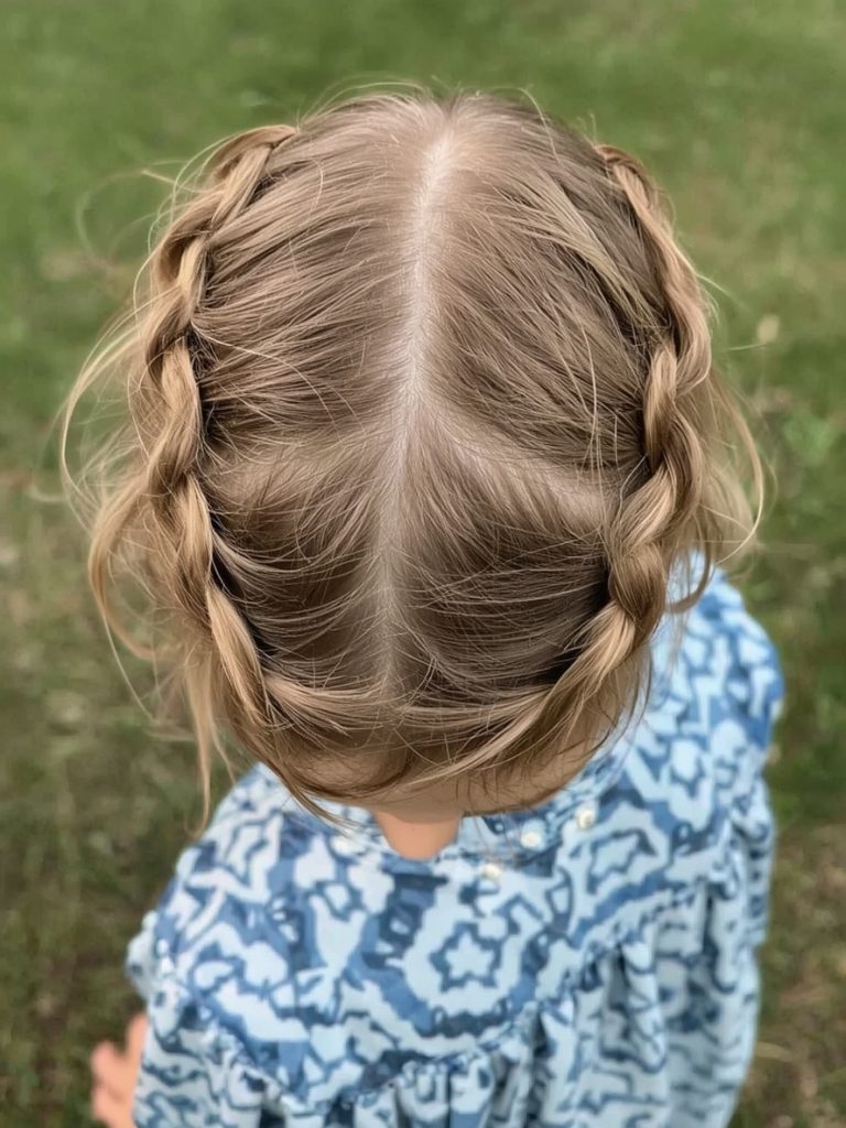 Hair Styles Kids: Braided Crown