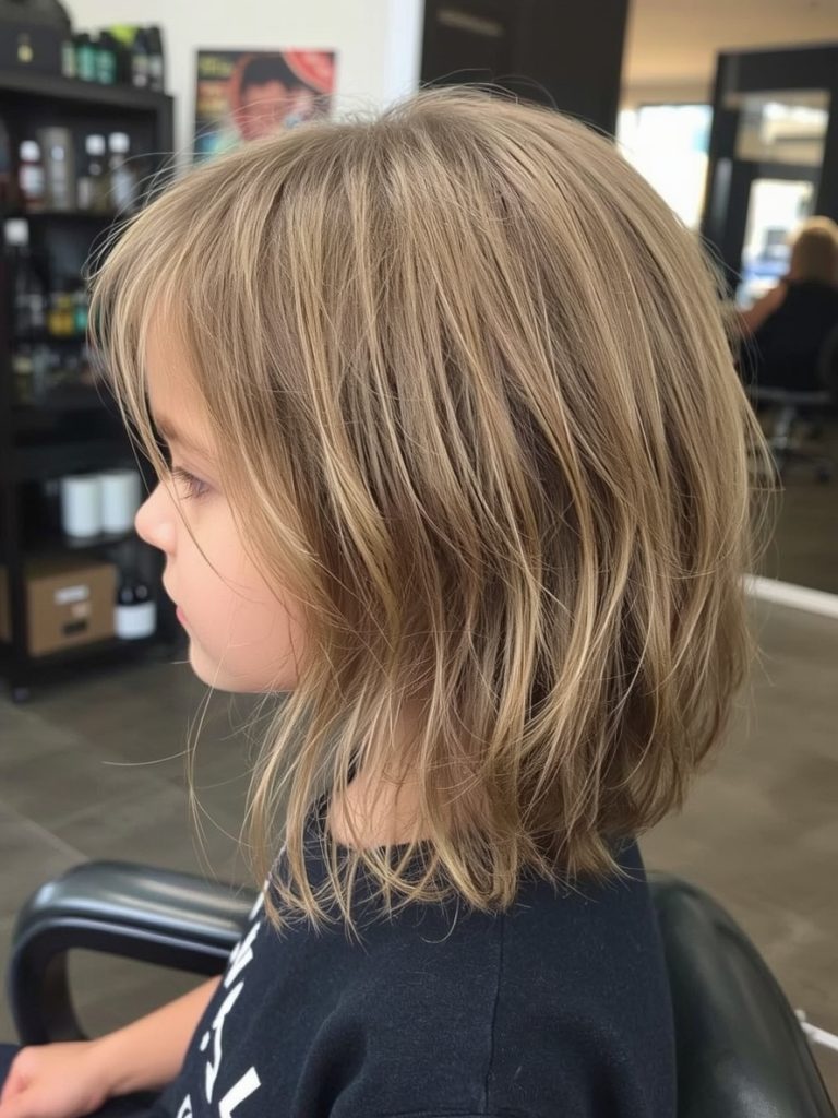 Hair Styles Kids: Layered Cut