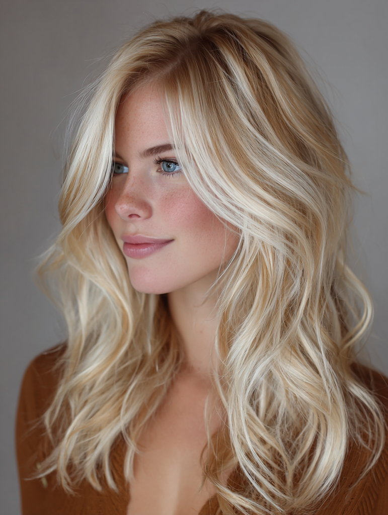 Edgy Blonde Hair with Shaved Sides