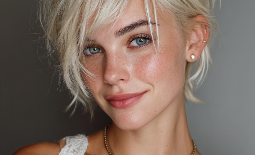 Edgy Pixie Haircut with Inverted Layers