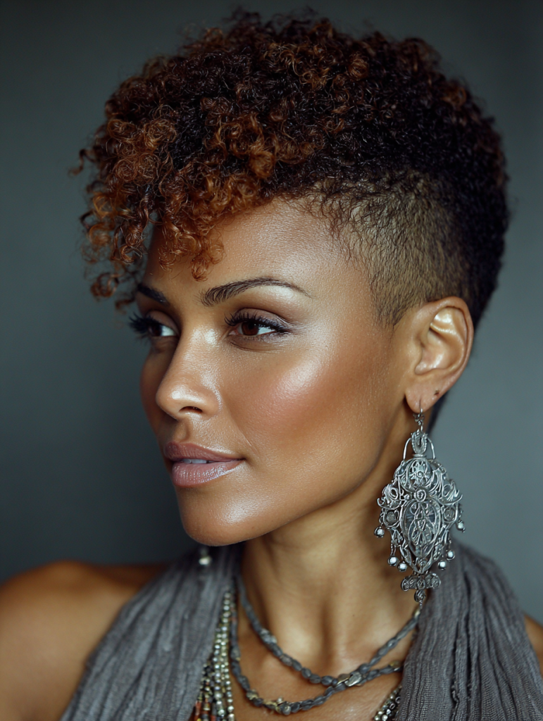 Hair Styles Natural: Tapered Cut