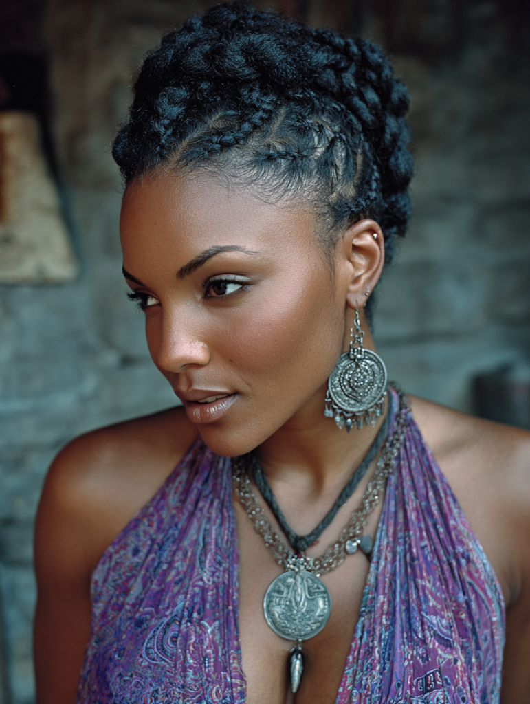 Hair Styles Natural: Cornrows