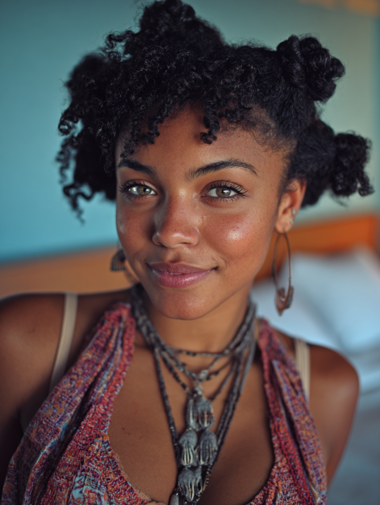 Hair Styles Natural: Bantu Knots