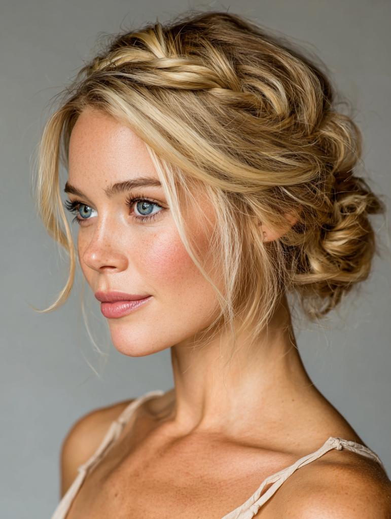 Hair Styles Updos: The Low Twisted Bun
