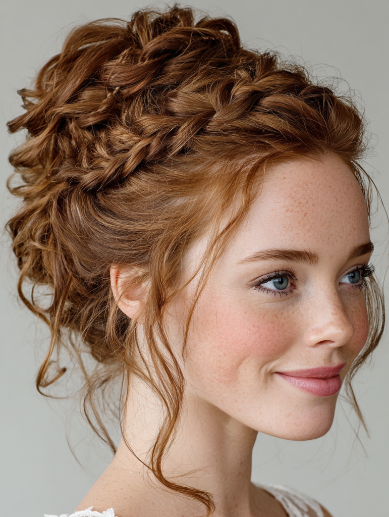 Hair Styles Updos: The Ponytail Braid Updo