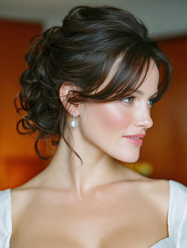 Hair Styles Updos: Side Swept Updo