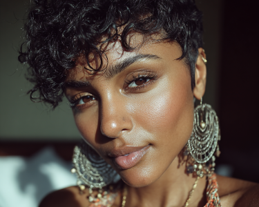 Natural Hair Pixie Cut: Simple