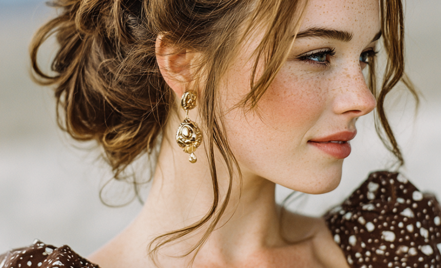 Summer Updos For Long Hair: Pull-Through Braid Updo