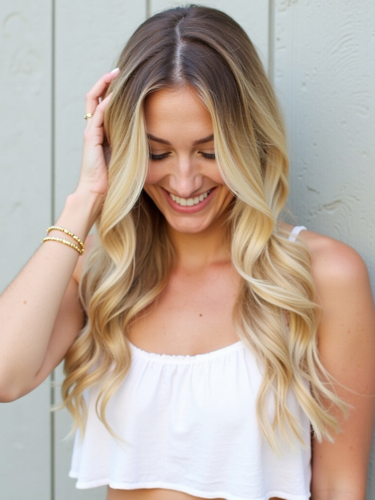 Easy Summer Hairstyle: The Effortless Beach Waves