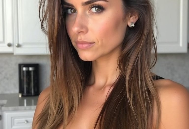 Brunette Summer Hair 2025: Wet Hair Look