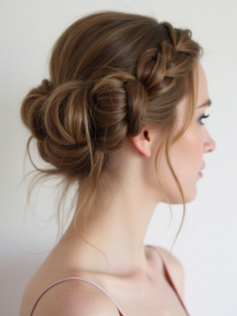 Hairstyles For Graduation: Space Buns