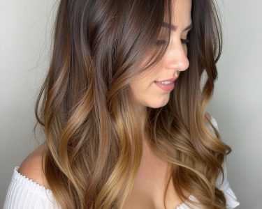 Reverse Caramel Balayage