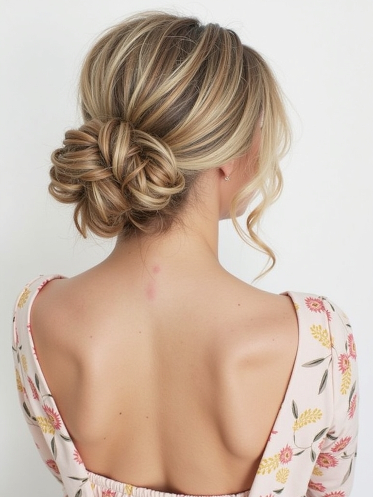 Easy Summer Hairstyle: The Pineapple Updo