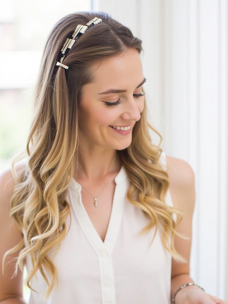 Easy Summer Hairstyle: The Claw Clip Style