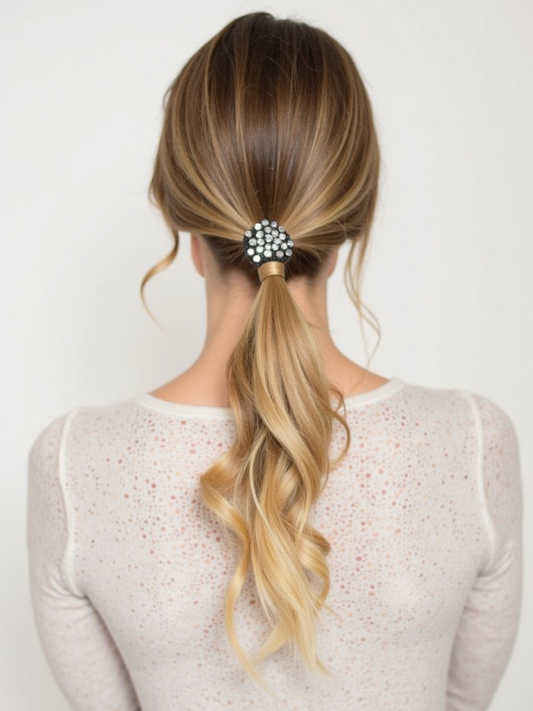 Easy Summer Hairstyle: The Criss-Cross Ponytail