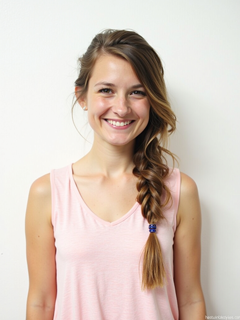 Easy Summer Hairstyle: The Faux Hawk Braid
