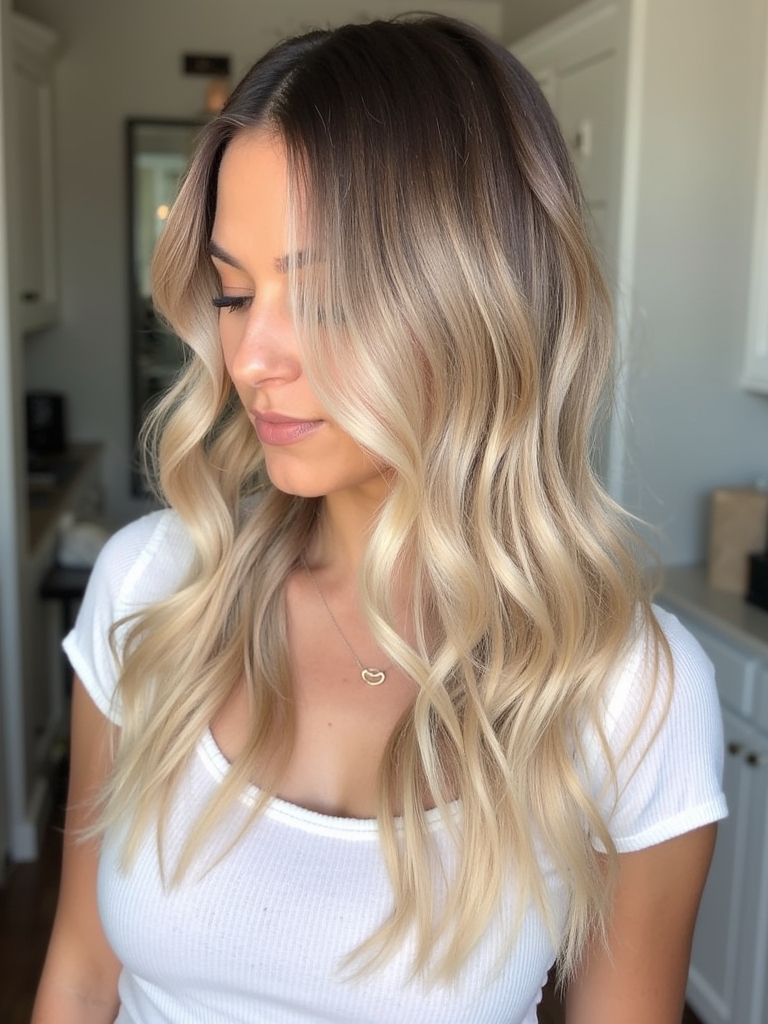 Brunette Summer Hair 2025: Milk Tea Hair
