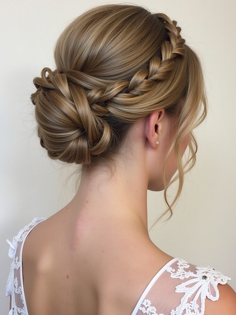 Hairstyles For Graduation: Braided Crown