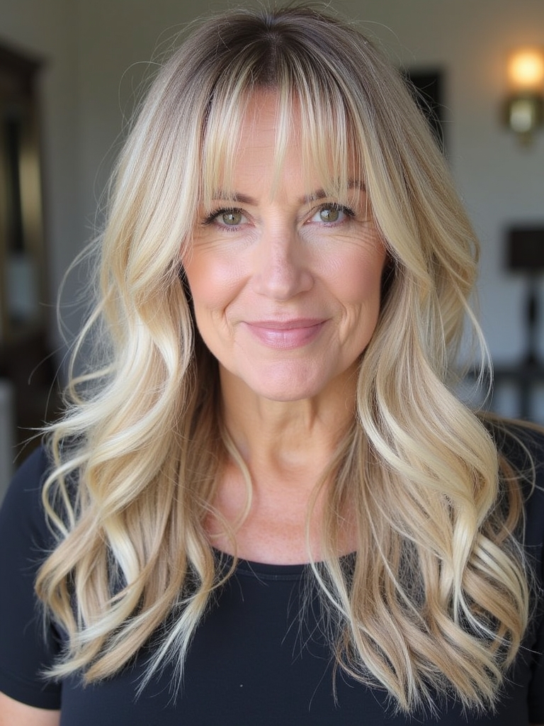 Long Hair for Older Women: Elegant & Effortless Long Layers