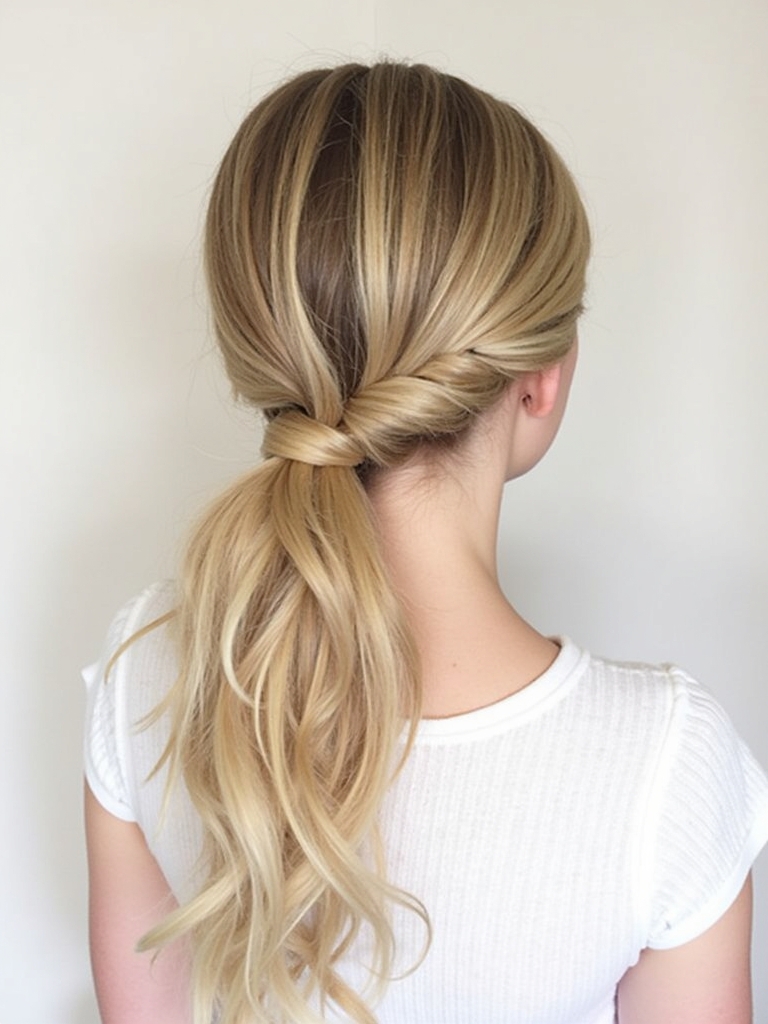 Easy Summer Hairstyle: The Low Side Braid