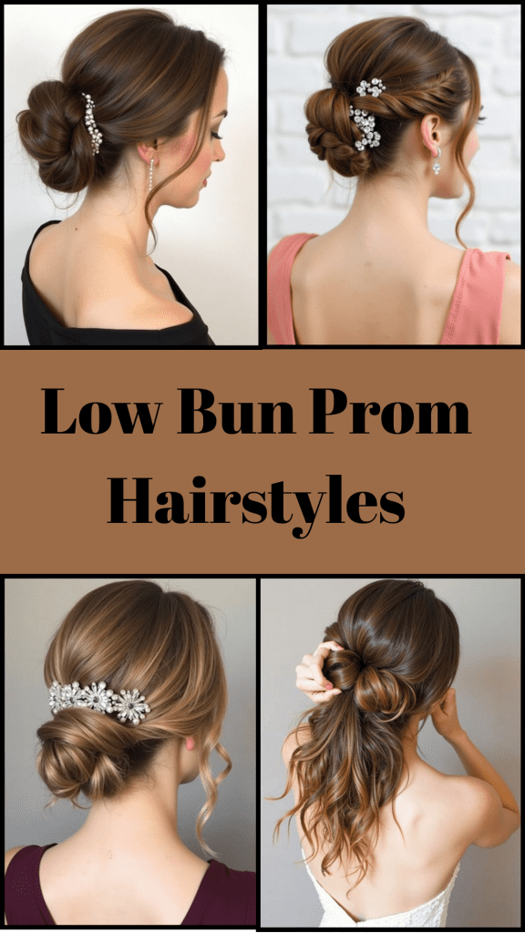 low-bun-prom-hairstyles
