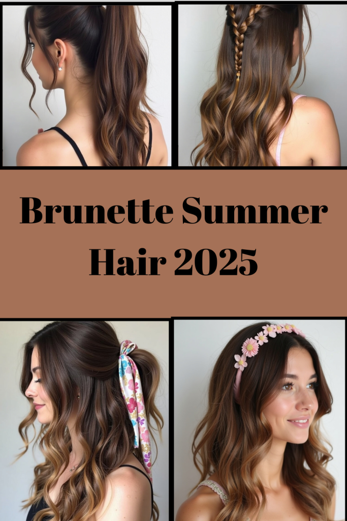 Brunette Summer Hair 2025