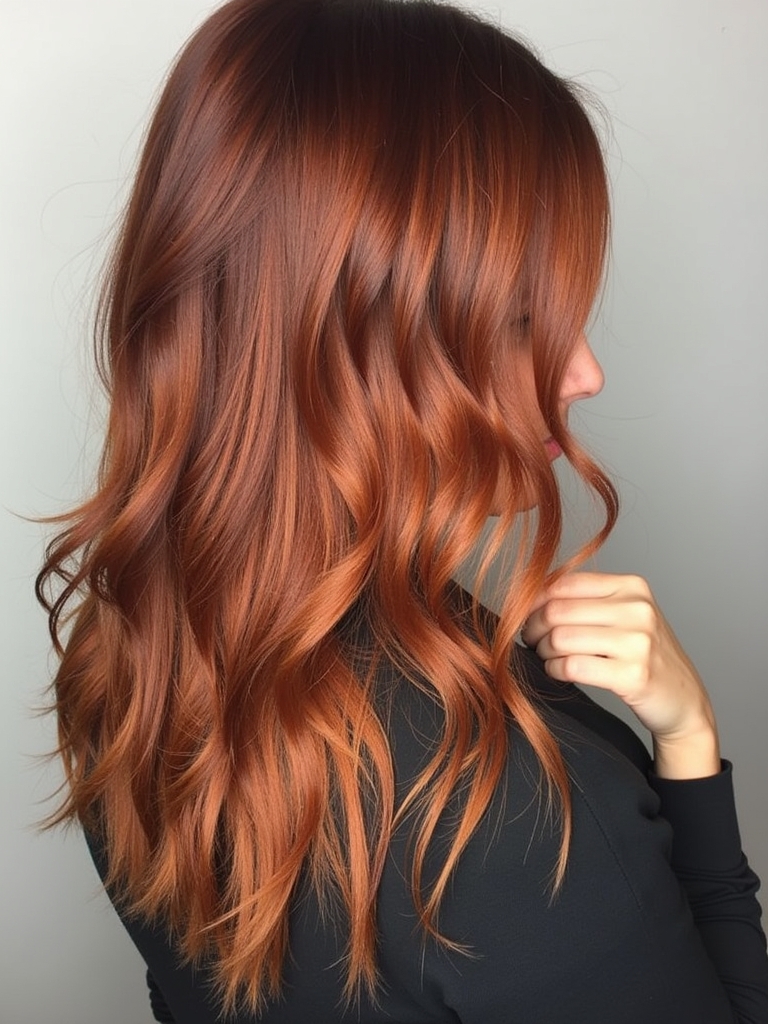 39 Copper Hair Color Ideas: Copper Colormelt