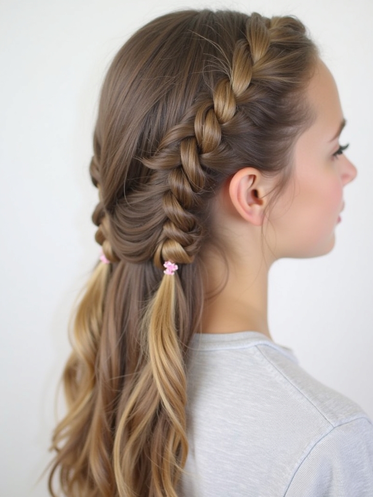 Hairstyles For School: Fishtail Braid