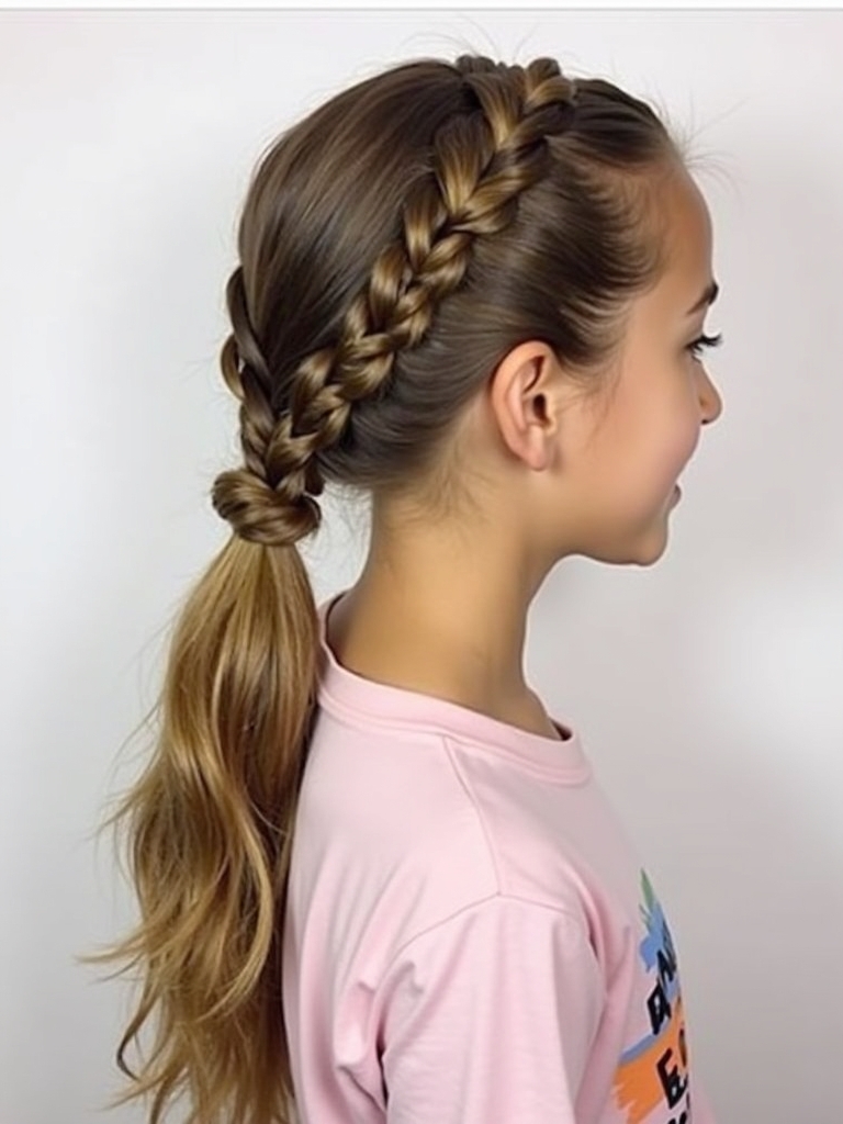 Hairstyles For School: Bubble Ponytail