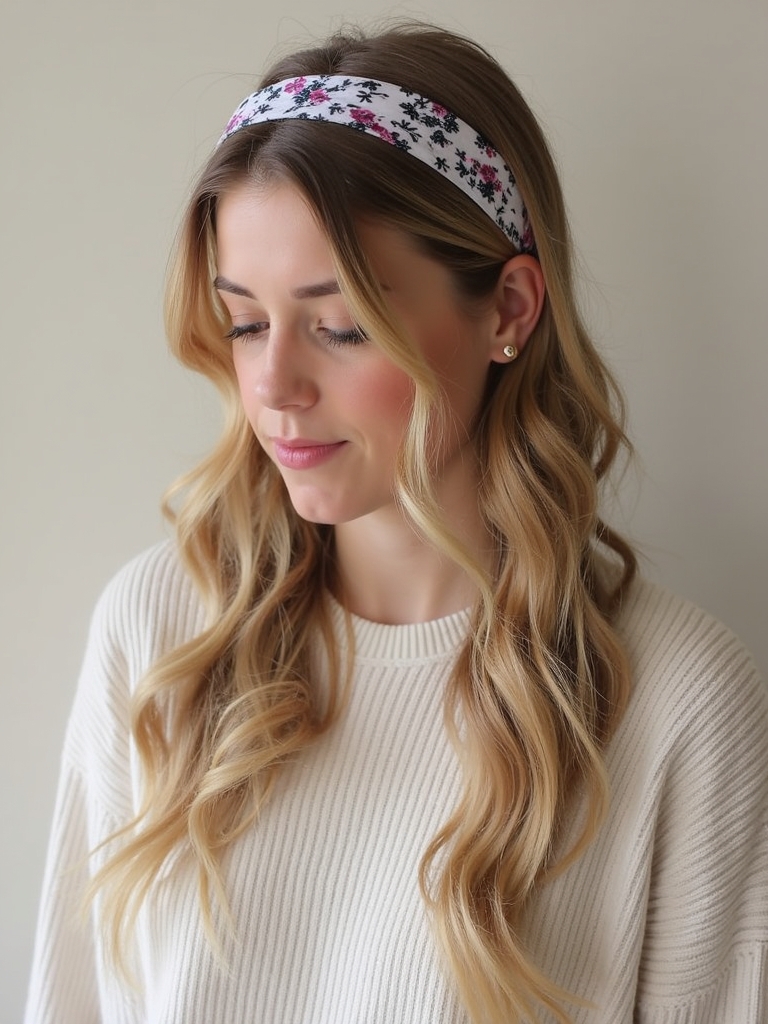 Hairstyles For School: Hair Down With Headband