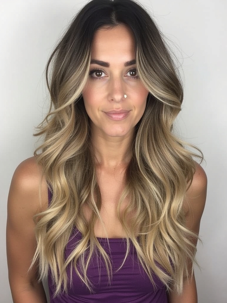 Collarbone Length Hair: Layered Waves