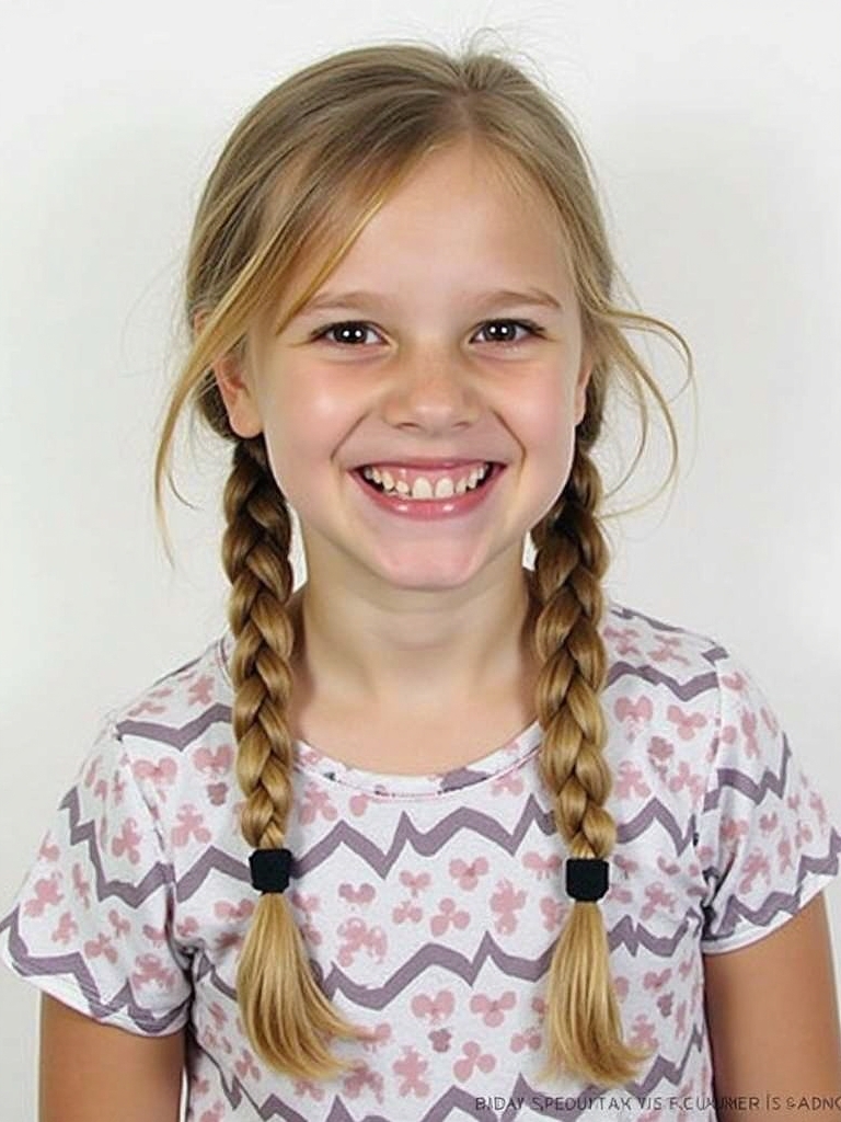 Hairstyles For School: Double Dutch Braids