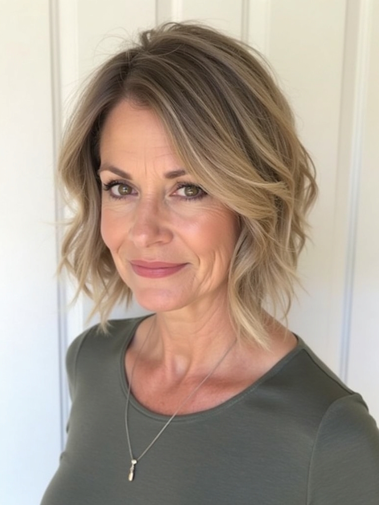 Hairstyles For Thin Hair Fine Over 50: The Inverted Bob