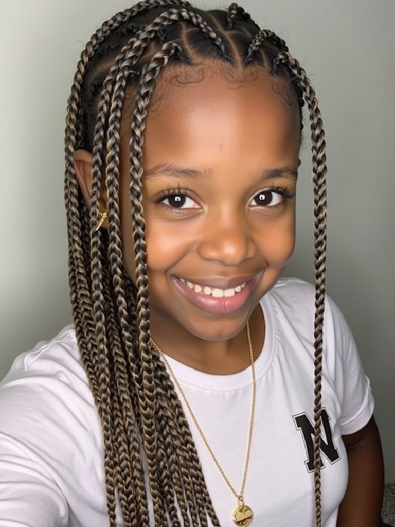 Hairstyles For School: Cornrows