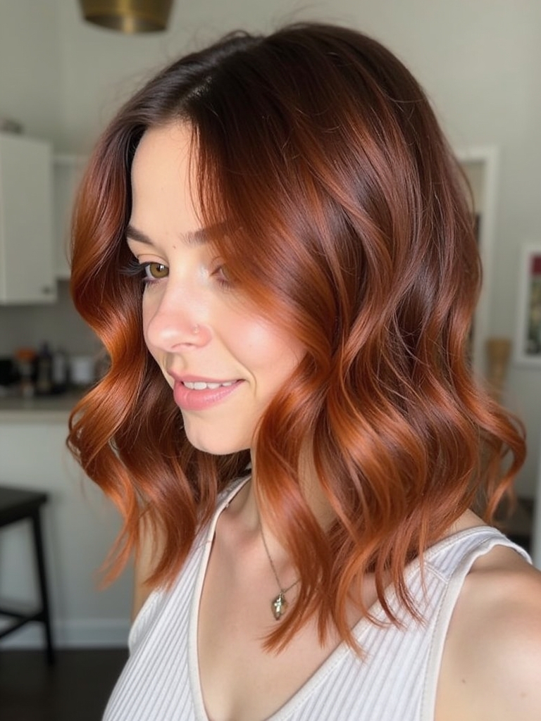39 Copper Hair Color Ideas: Muted Copper Tones