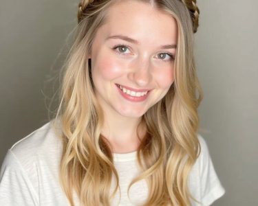 Hairstyles For School: The Half-Up Dutch Braid