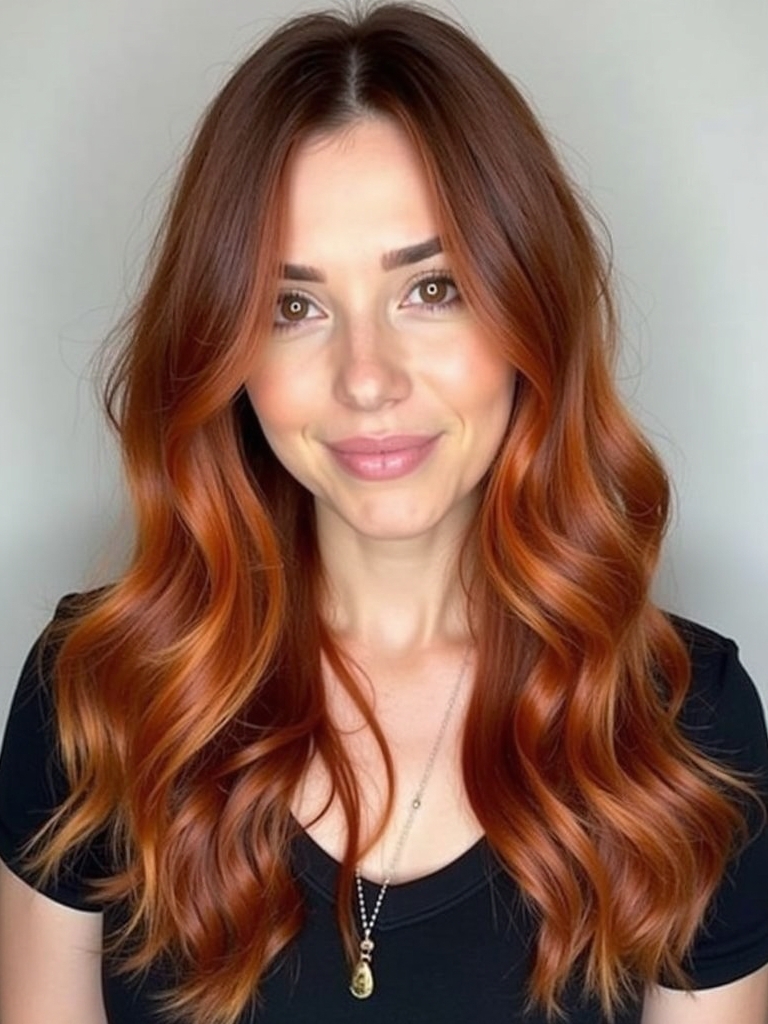 39 Copper Hair Color Ideas: Bright Penny Copper