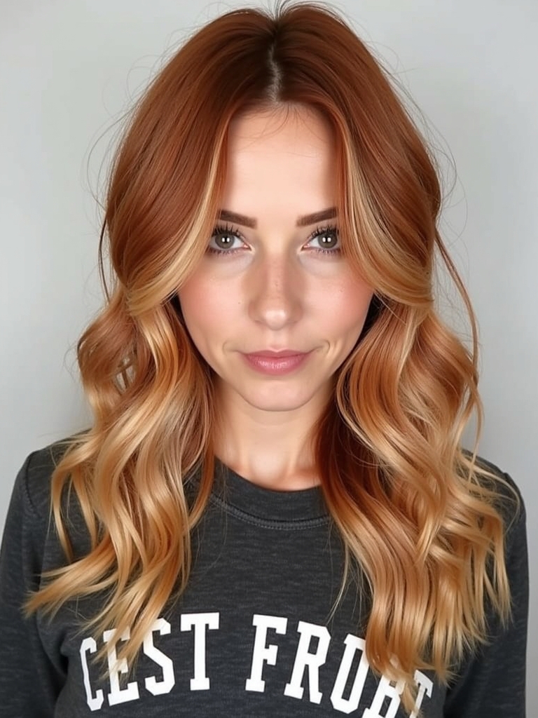 39 Copper Hair Color Ideas: Copper Bronde