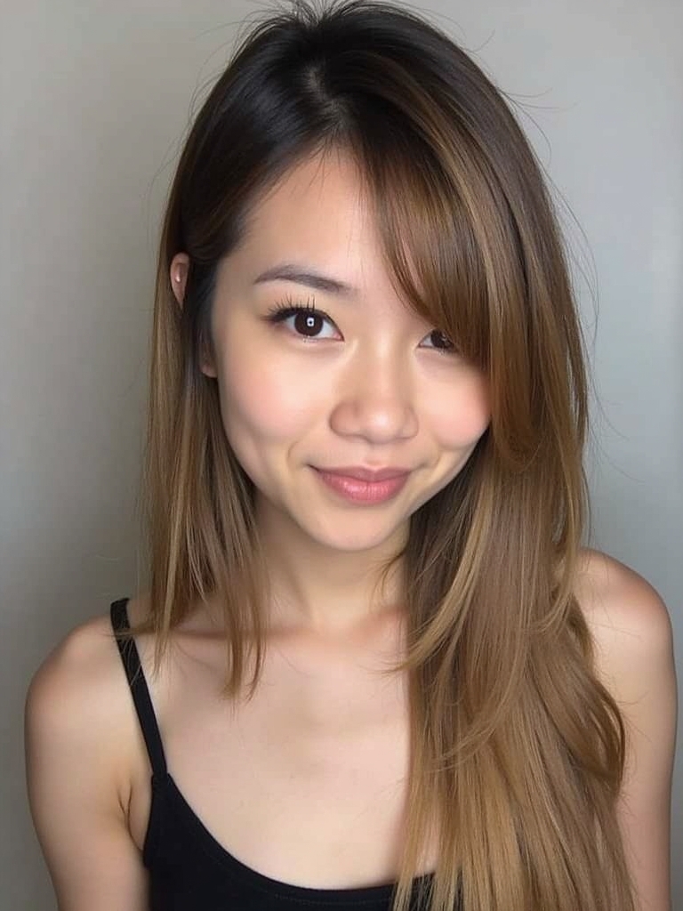 Collarbone Length Hair: Sleek and Straight