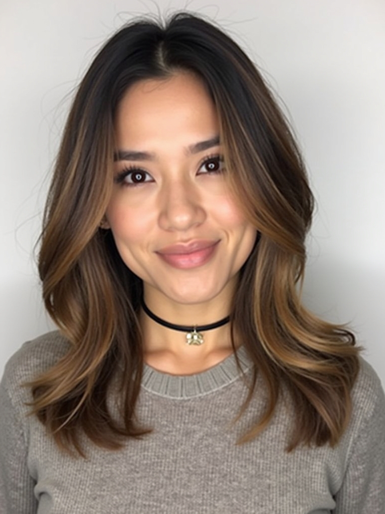 Collarbone Length Hair: With Face-Framing Layers