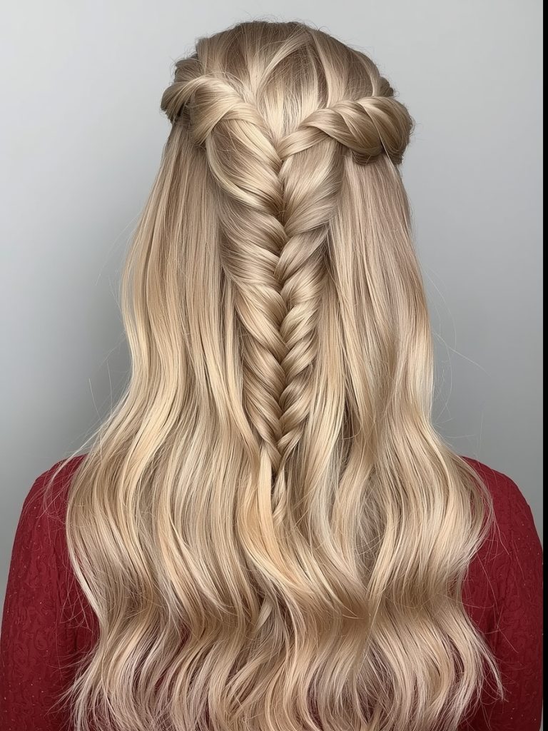 Hairstyles For School: Waterfall Braid