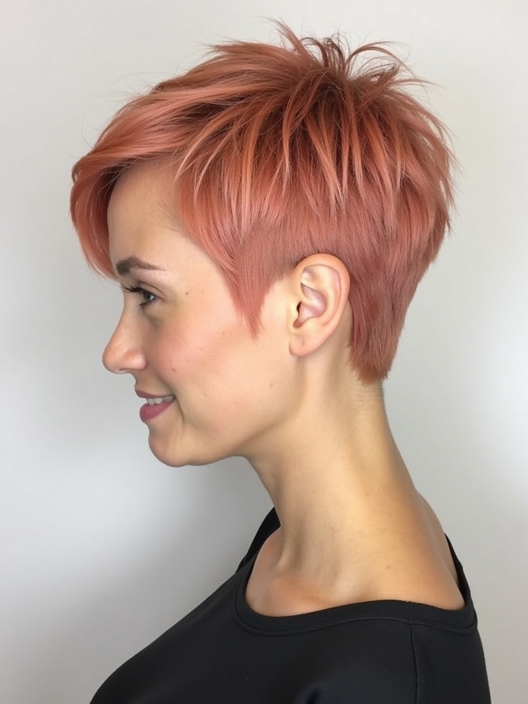 Multi-Tonal Copper Peach: 39 Copper Peach Hair Color Ideas