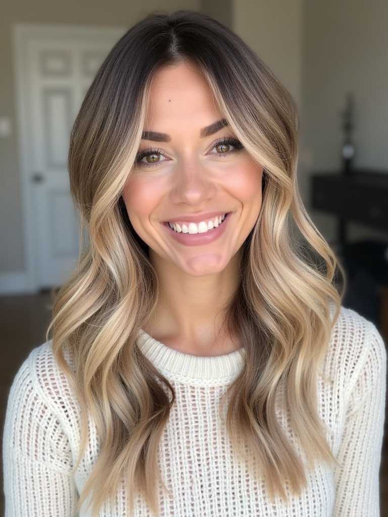 Winter Hair Color Ideas: Cool Mushroom Brown