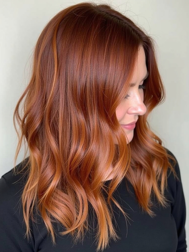 Antiqued Copper: A Vintage 39 Copper Hair Color Ideas