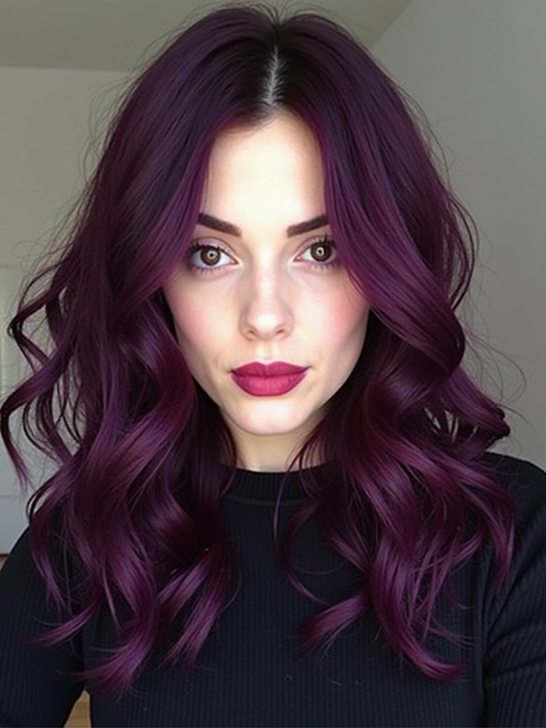 Winter Hair Color Ideas: Bronzed Brunette