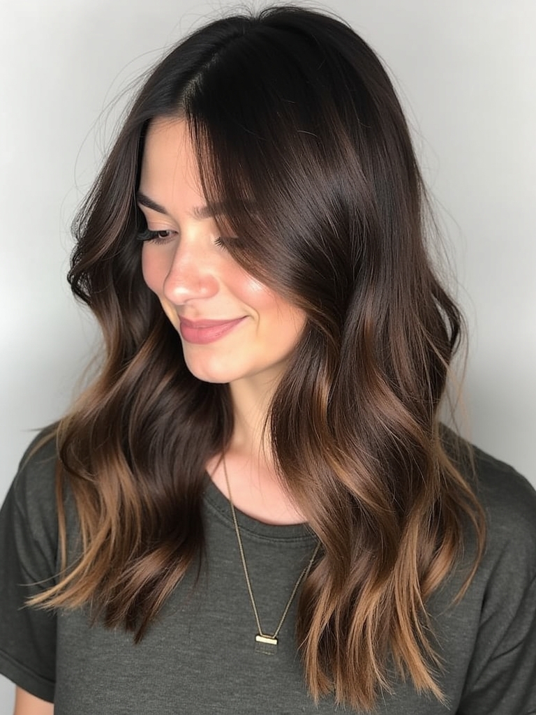 Fall Brown Hair: Sunkissed brown