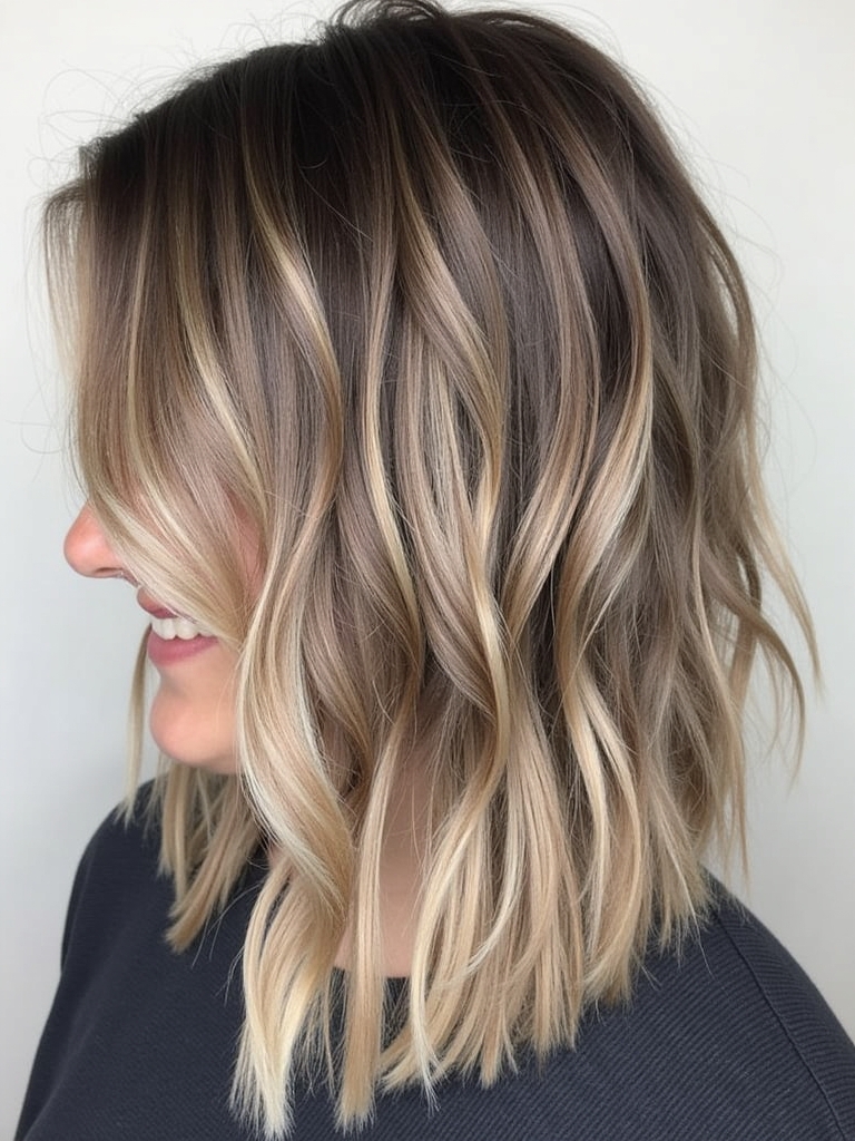 Fall Bronde Balayage: Copper Bronde Fusion