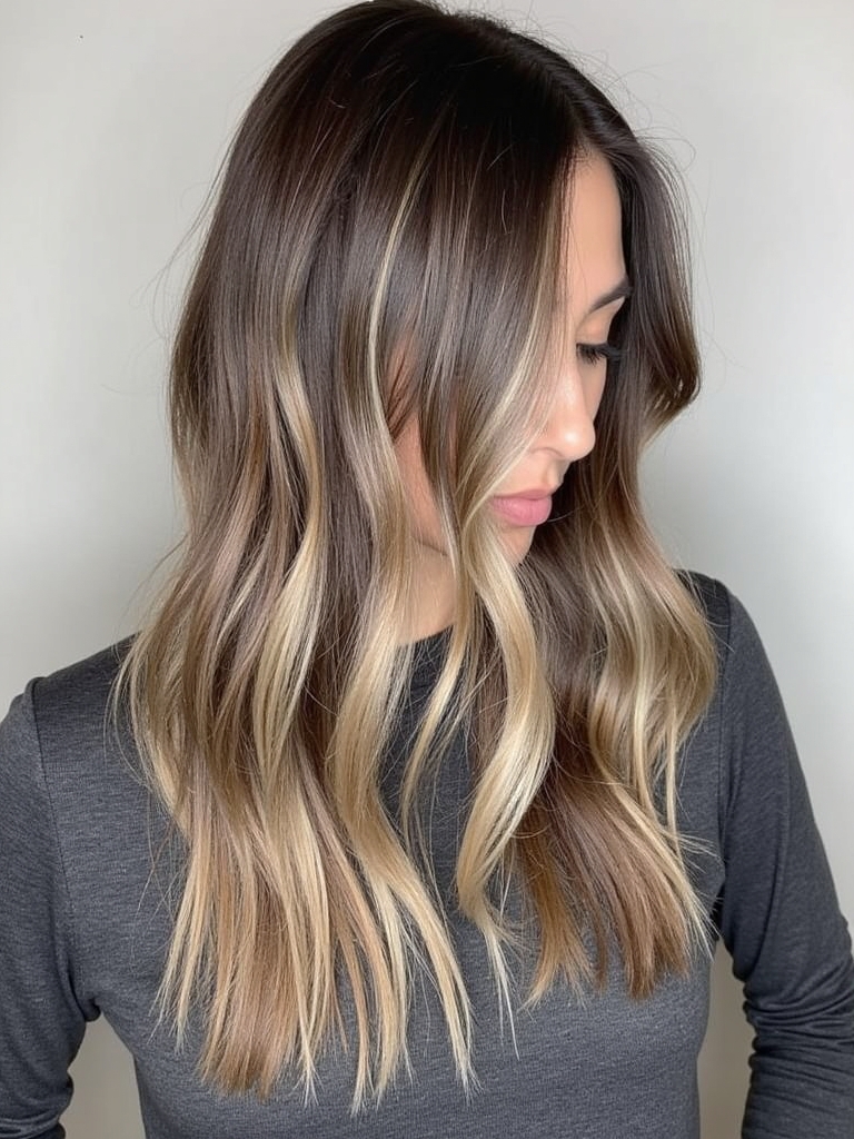 Winter Hair Color Ideas: Truffle Brown