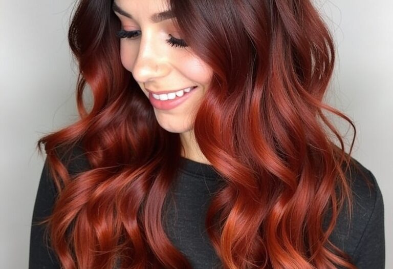 Fall Hair Colors: Caramel Swirl Balayage